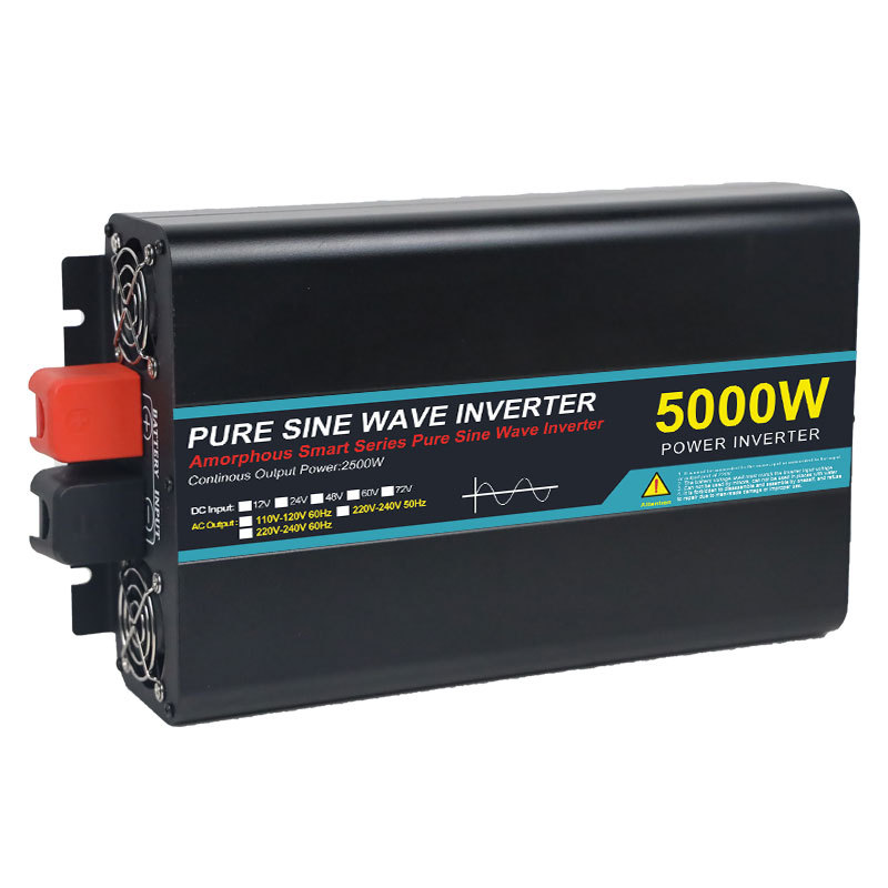Pure Sine Wave Inverter - 車載インバーター 4000W 5000W ハイパワー ノーズインテリジェントカー 220V