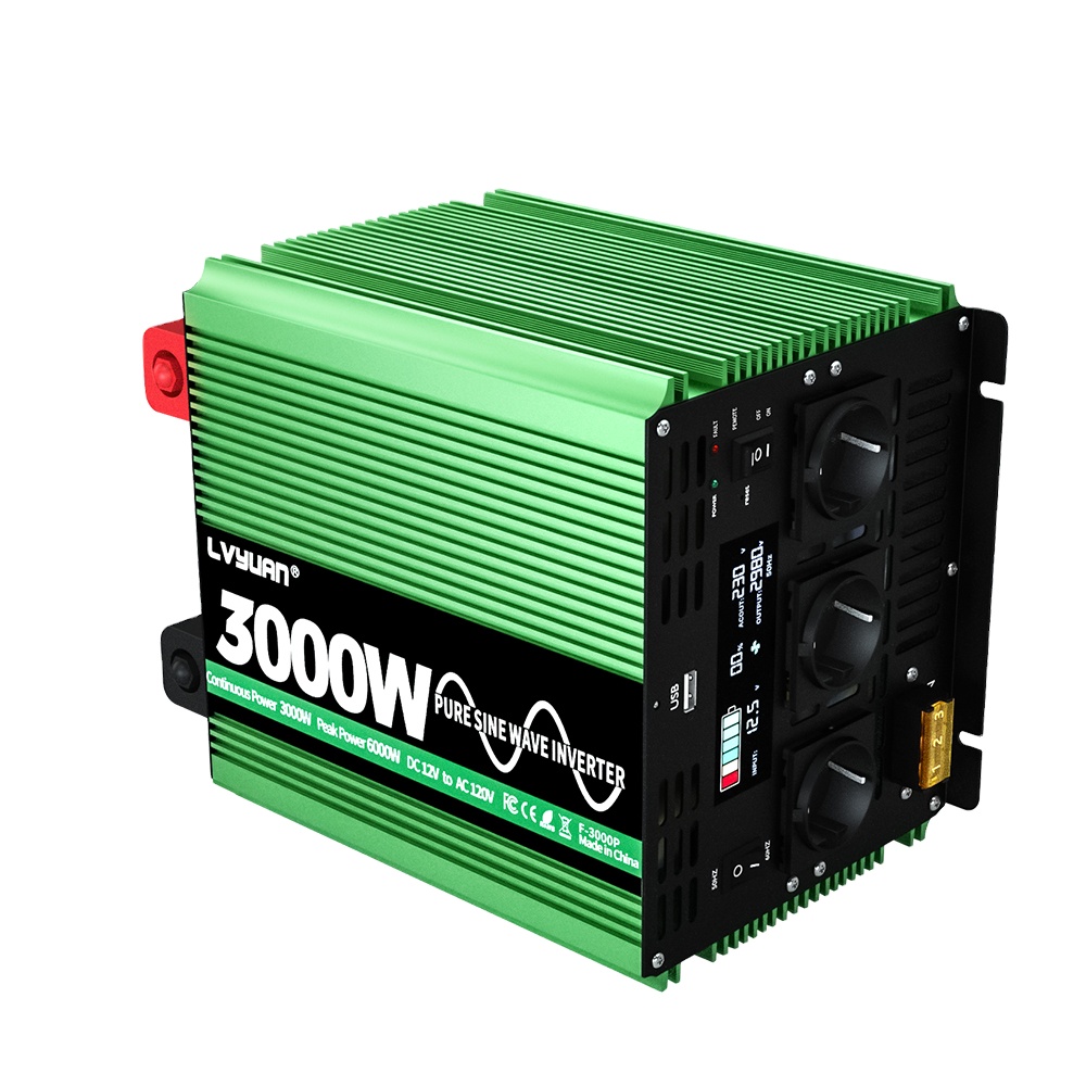 Pure Sine Wave Inverter - LVYUAN 3000W 6000W 車用パワーインバーター 純正弦波 DC