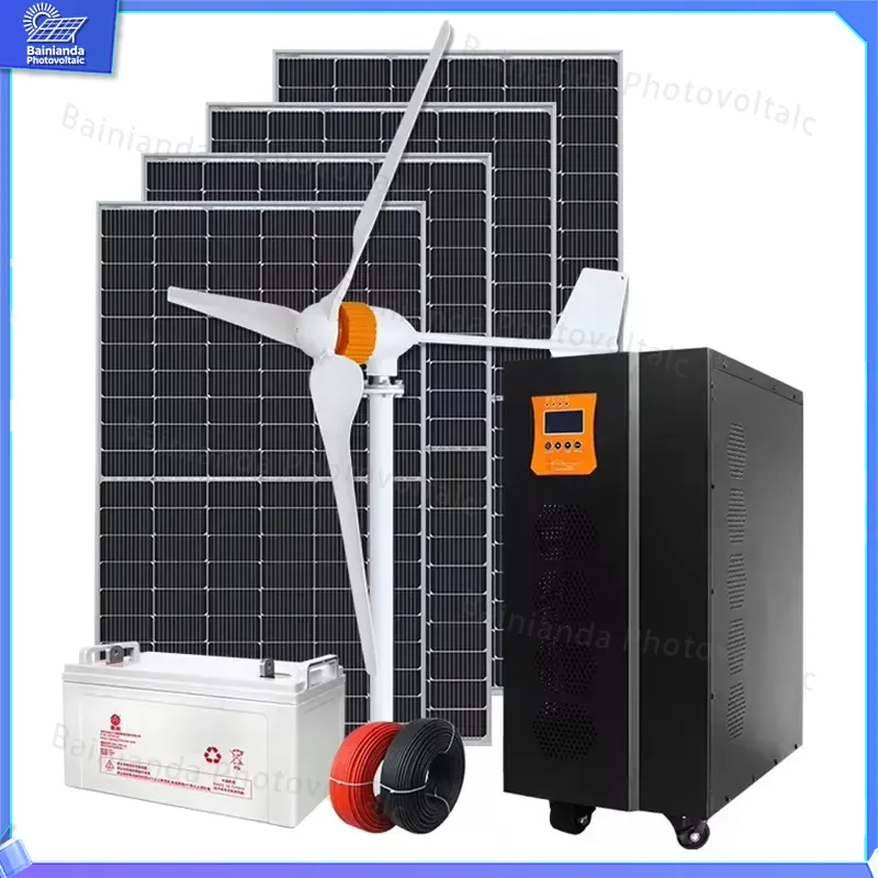 3KW 5KW 8KW ハイブリッド風力太陽光発電システム  - Wind Solar Hybrid Kit のレビューと価格