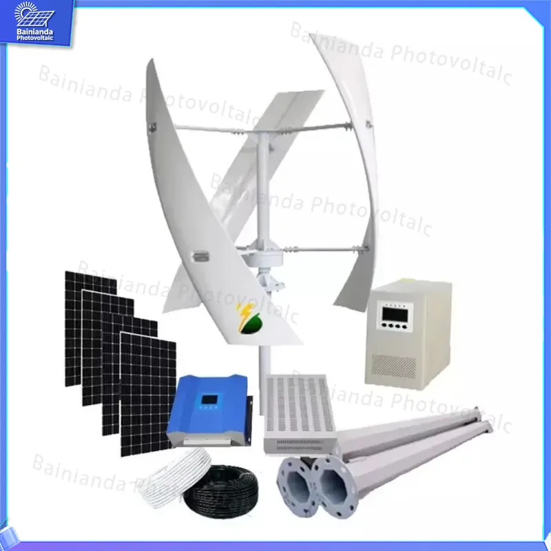 3KW 5KW 10KW ハイブリッド風力太陽光発電システム - Wind Solar Hybrid Kit のレビューと価格