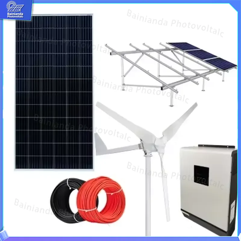 3KW 5KW 10KW ハイブリッド風力太陽光発電システム - Wind Solar Hybrid Kit のレビューと価格