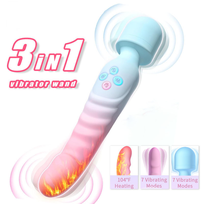 女性用デュアルヘッド振動マッサージ器、加熱機能付きパーソナル - Renewable Energy Game のレビューと価格