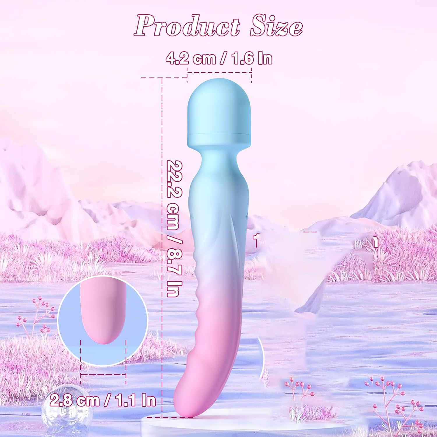 女性用デュアルヘッド振動マッサージ器、加熱機能付きパーソナル - Renewable Energy Game のレビューと価格