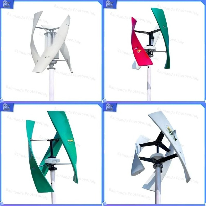 600W 1KW 垂直軸風力タービン発電機太陽光発電システム - Wind Solar Hybrid Kit のレビューと価格