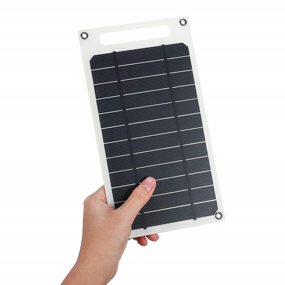 ポータブル10Wフレキシブルソーラーパネル6V単結晶USB出 - Solar Panel Monocrystalline のレビューと価格