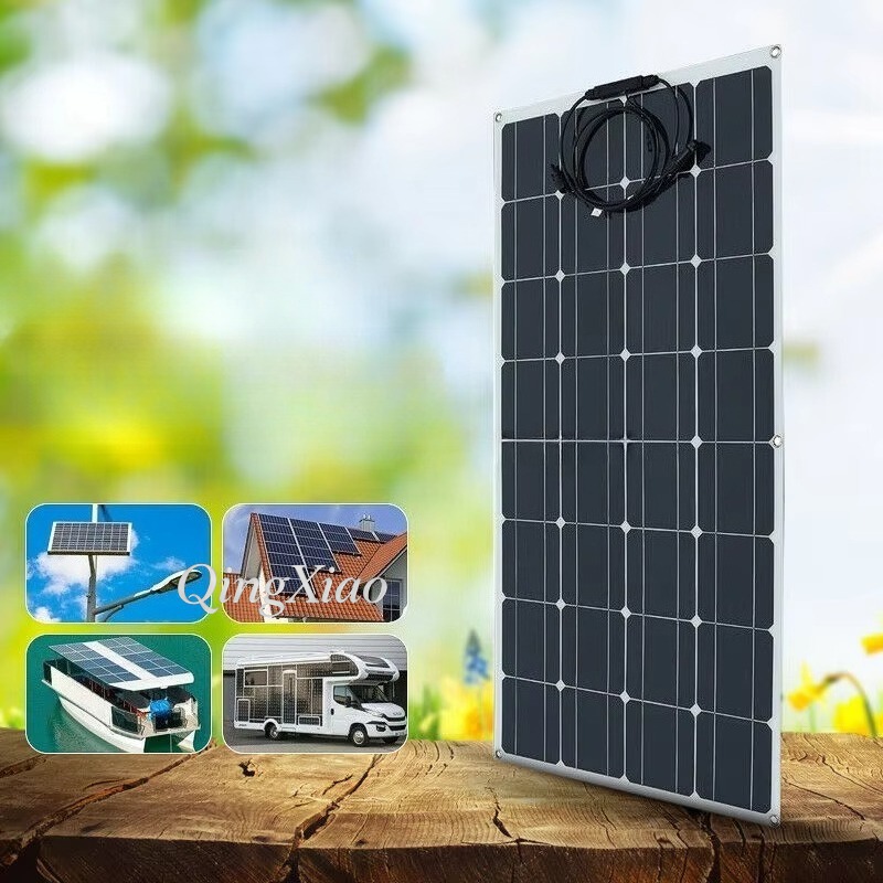150W フレキシブル単結晶ソーラーパネルキット 40A コ - Solar Panel Monocrystalline のレビューと価格