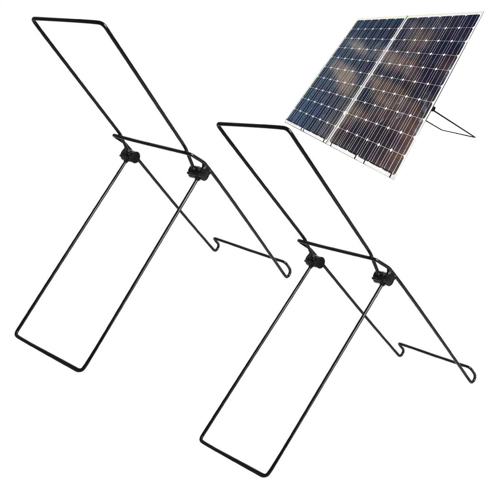 2 個ソーラーパネル傾斜マウントブラケット折りたたみソーラー - Folding Solar Panel のレビューと価格