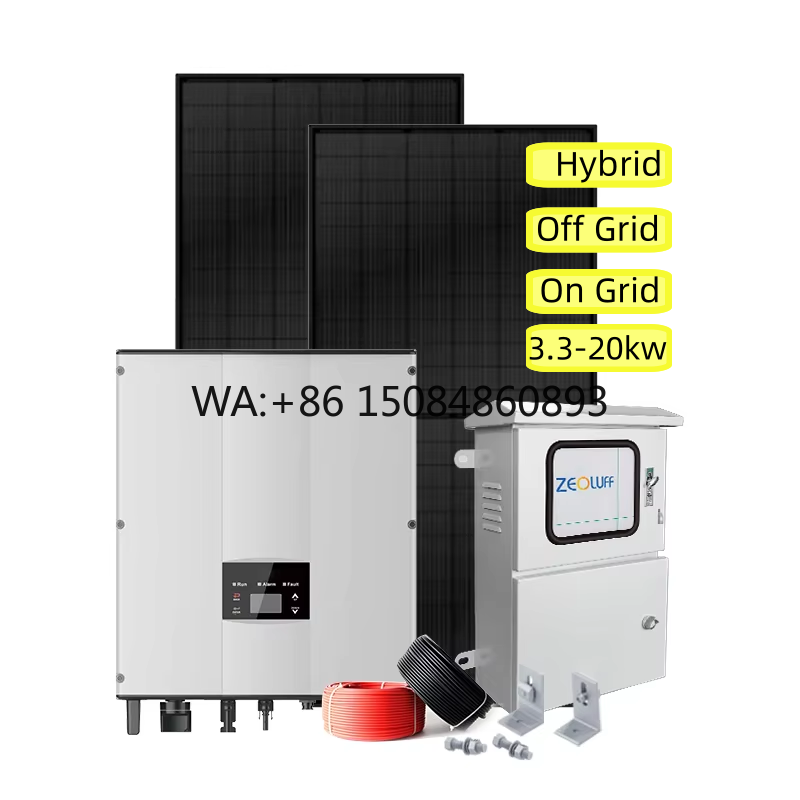 異なる4kwシステムバッテリー太陽光発電キット、6kw蓄電機 - Wind Solar Hybrid Kit のレビューと価格