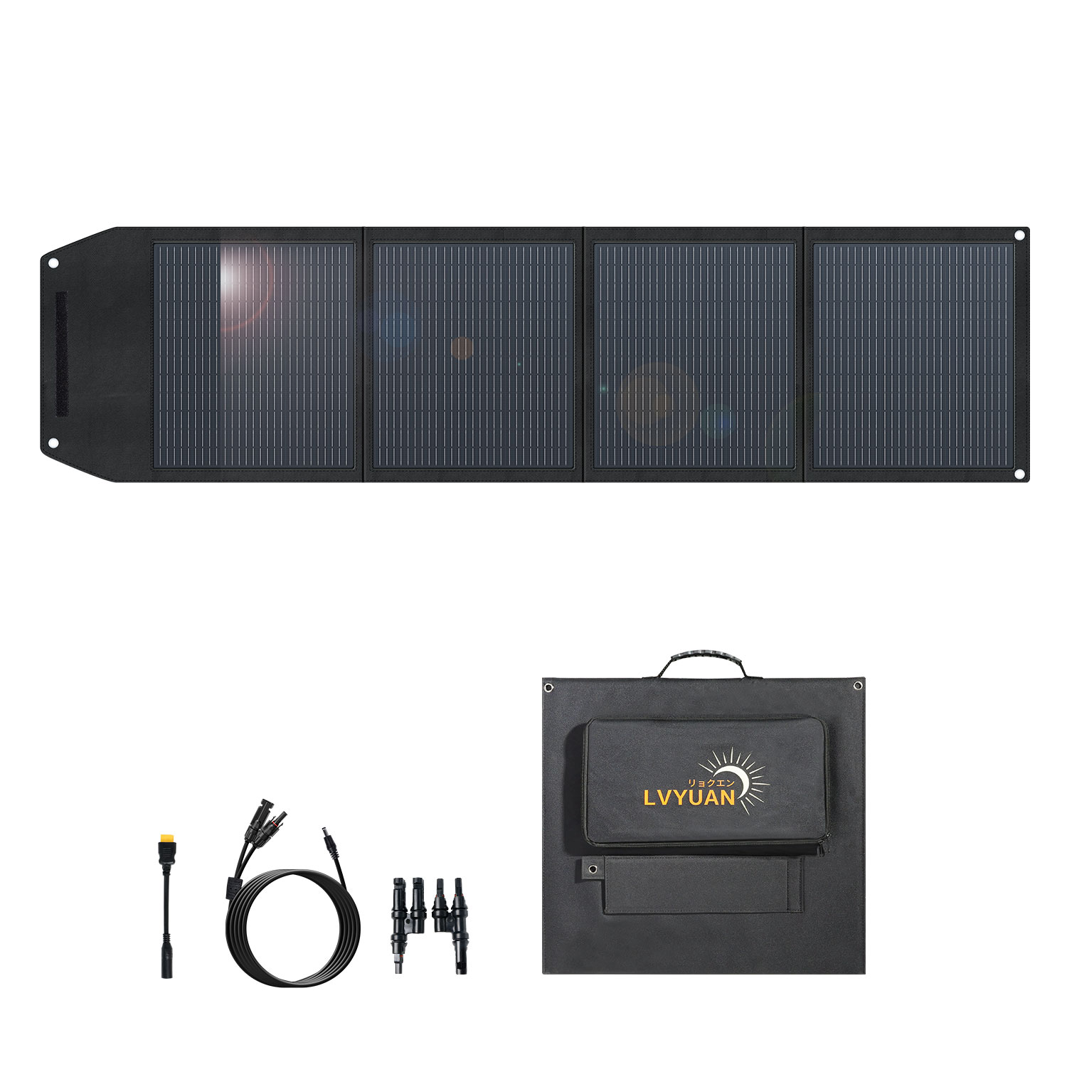 高効率200ワット折りたたみ式24V単結晶シリコンソーラーパ - Solar Panel Monocrystalline のレビューと価格