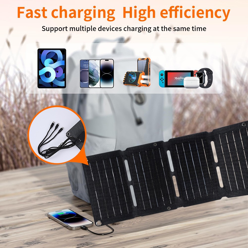 新型折りたたみ式ソーラーパネル IP65防水 折りたたみ式ソ - Folding Solar Panel のレビューと価格