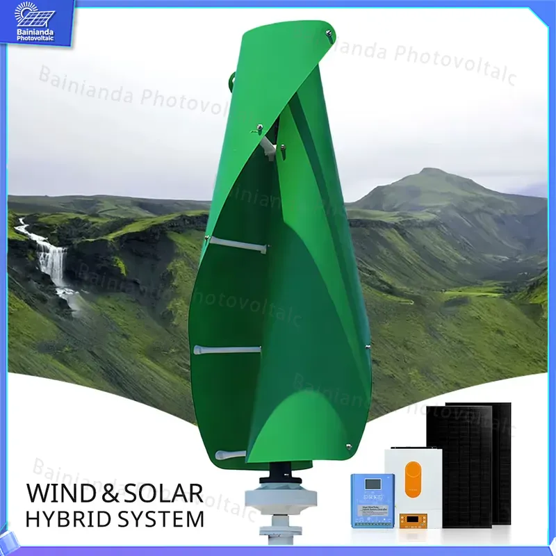 5kW 10kW ハイブリッドソーラー風力タービンシステム  - Wind Solar Hybrid Kit のレビューと価格