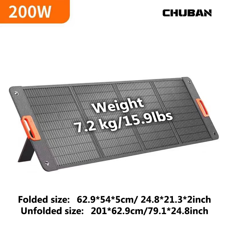 200W折りたたみ式ソーラーパネル 400w 100w ポー - Folding Solar Panel のレビューと価格