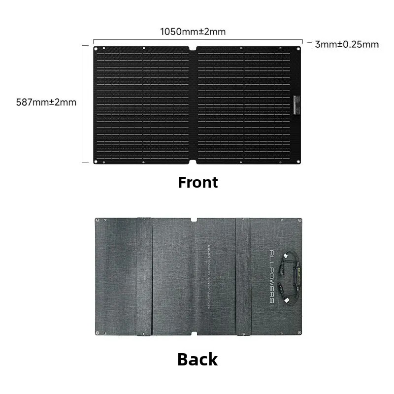 ALLPOWER ソーラー充電パネル 高出力ソーラー折りたた - Folding Solar Panel のレビューと価格
